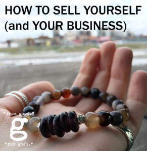 How To Sell Yourself