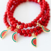 Red Watermelon Bracelet